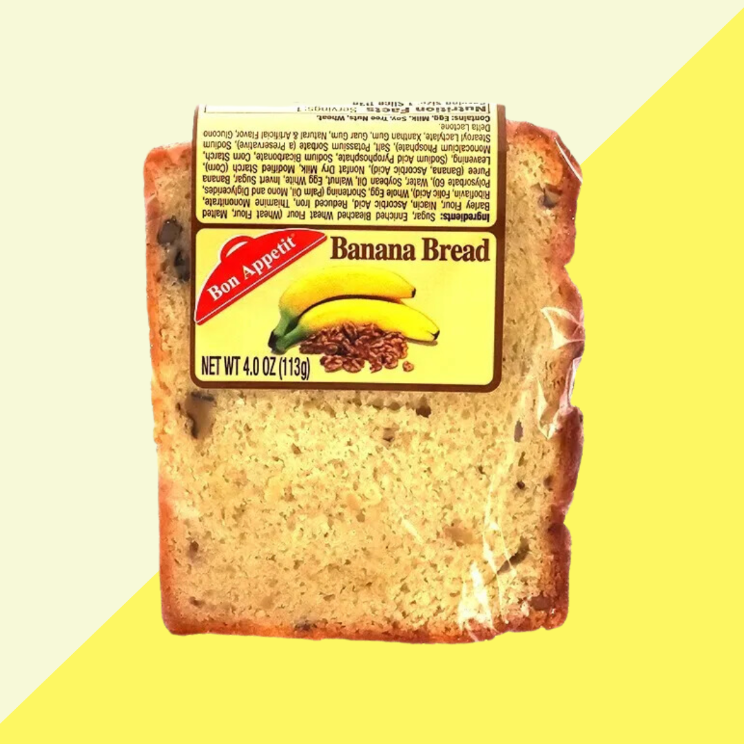 Bon Appetit Banana Bread | J&J Vending SF Office Snacks and Beverage Delivery Service
