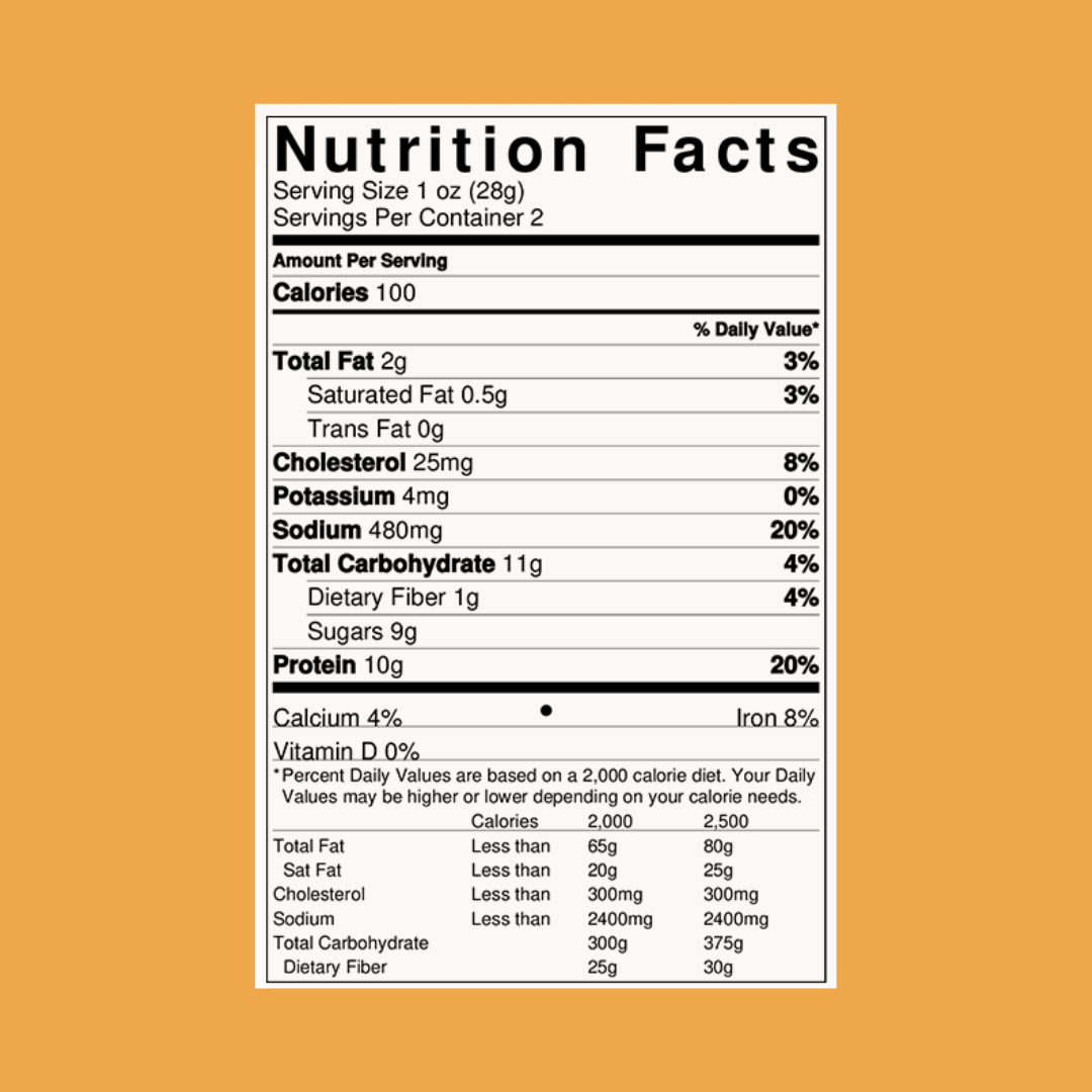 Field Trip Everything Grass-Fed Beef Jerky Nutrition Facts | J&J Vending SF Office Snacks and Beverage Delivery Service