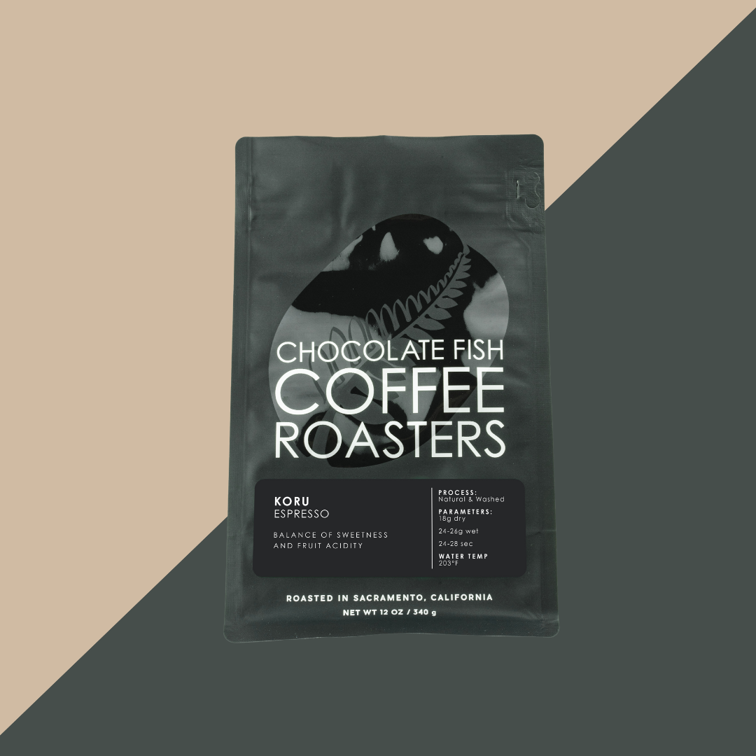 SF Office Coffee Delivery Services | Chocolate Fish Coffee Roasters Whole Bean Coffee Koru Espresso