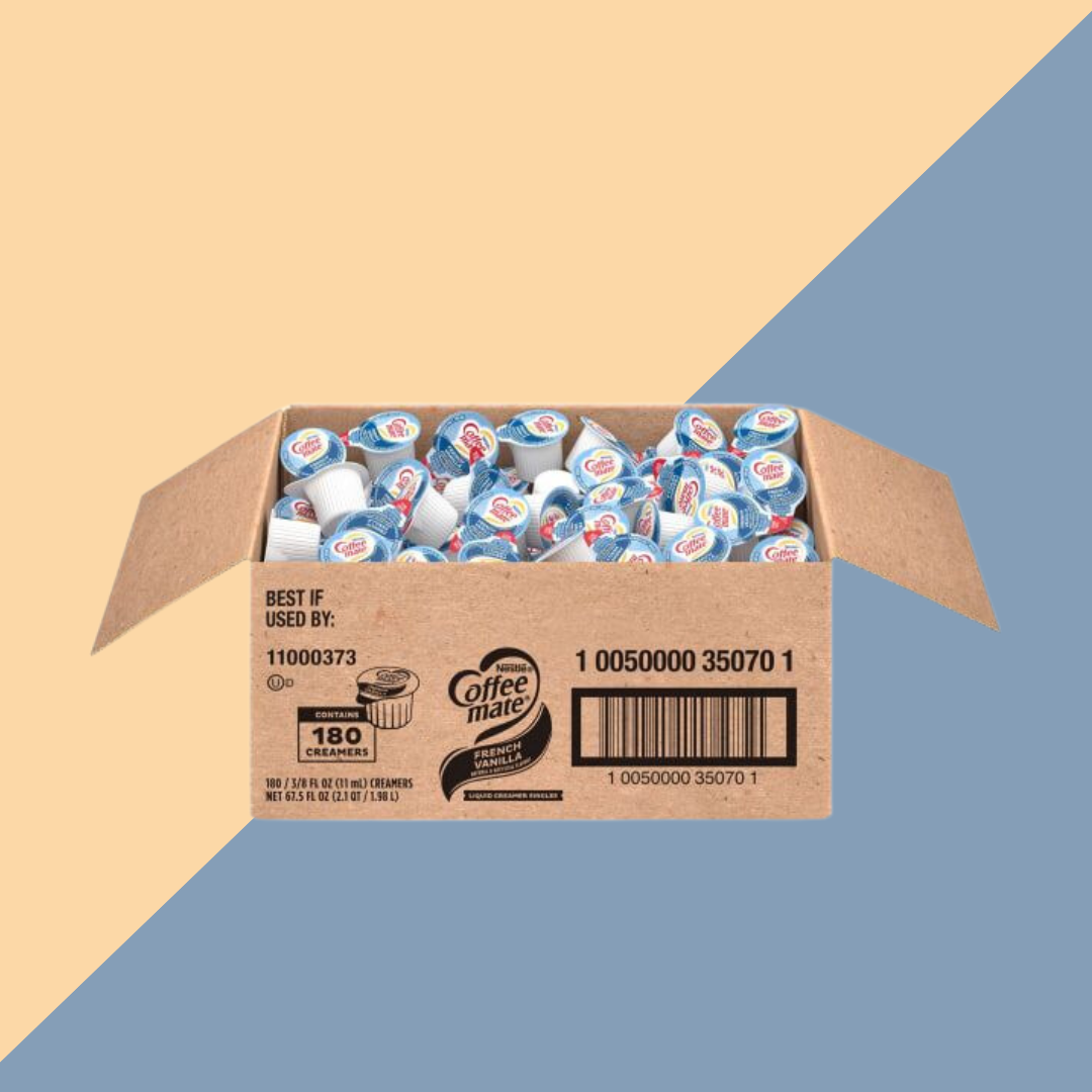Coffee Mate French Vanilla Liquid Creamer Cups | SF Office Coffee Delivery Service