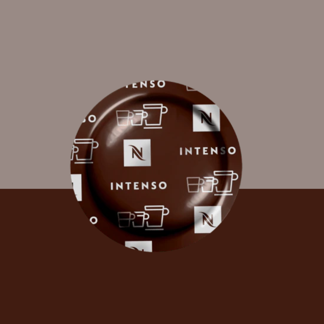 Nespresso Intenso. Nespresso Intenso pods for commercial units.