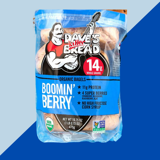 Dave's Killer Bread Boomin' Berry Organic Bagels | J&J Vending SF Office Snacks and Beverage Delivery Service
