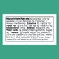 Ocean's Halo Seaweed Snack Sea Salt Nutrition Facts | J&J Vending SF Office Snacks and Beverage Delivery Service