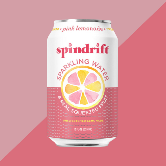 Spindrift Sparkling Water Pink Lemonade | J&J Vending SF Office Snack and Beverage Delivery Service