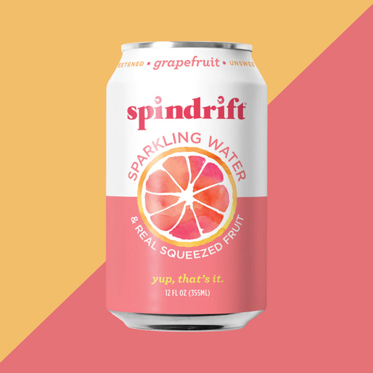 Spindrift Sparking Water Grapefruit | J&J Vending SF Office Snack and Beverage Delivery Service