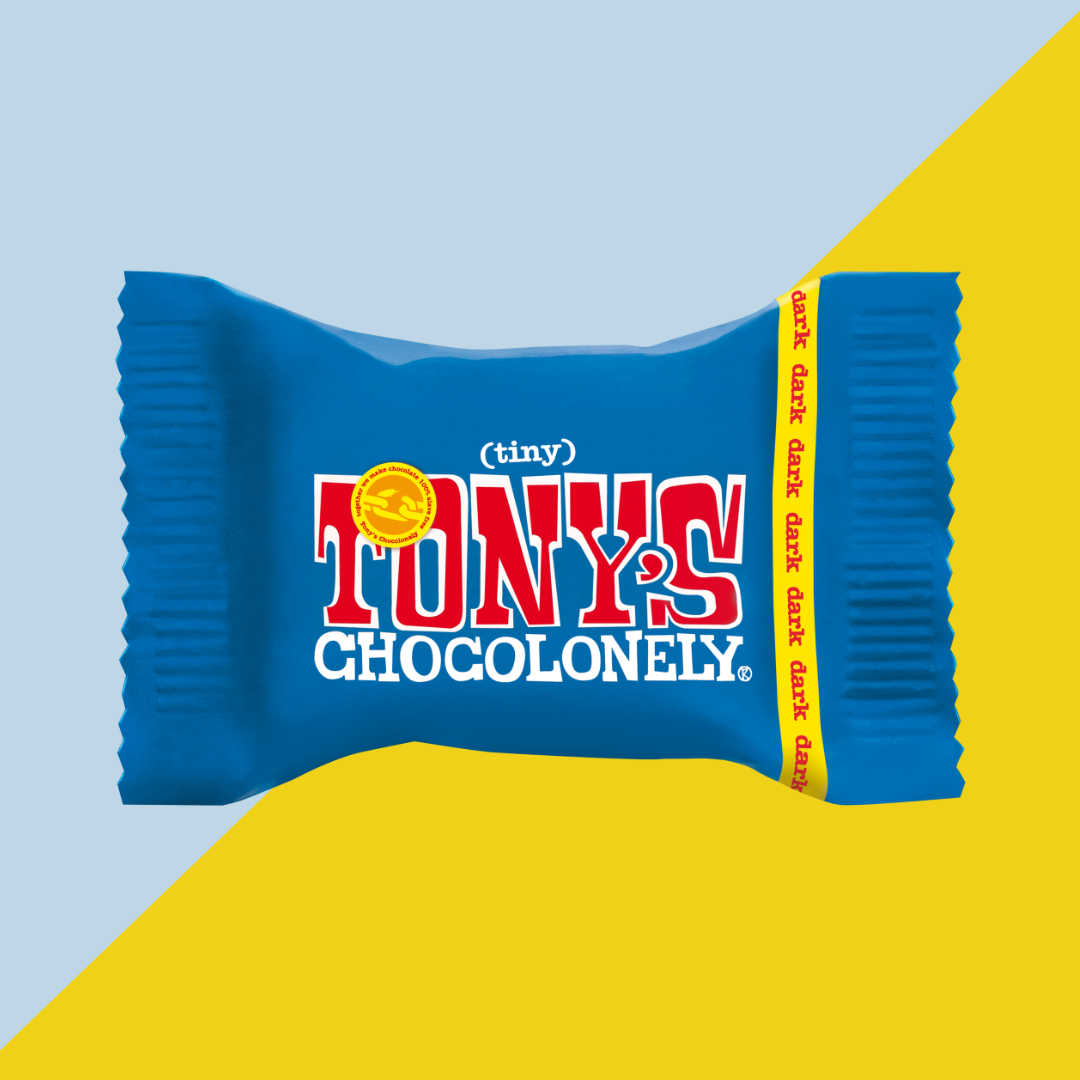 Tony's Chocolonely 70% Dark Chocolate Bites 100ct | J&J Vending SF Office Snacks and Beverage Delivery Service