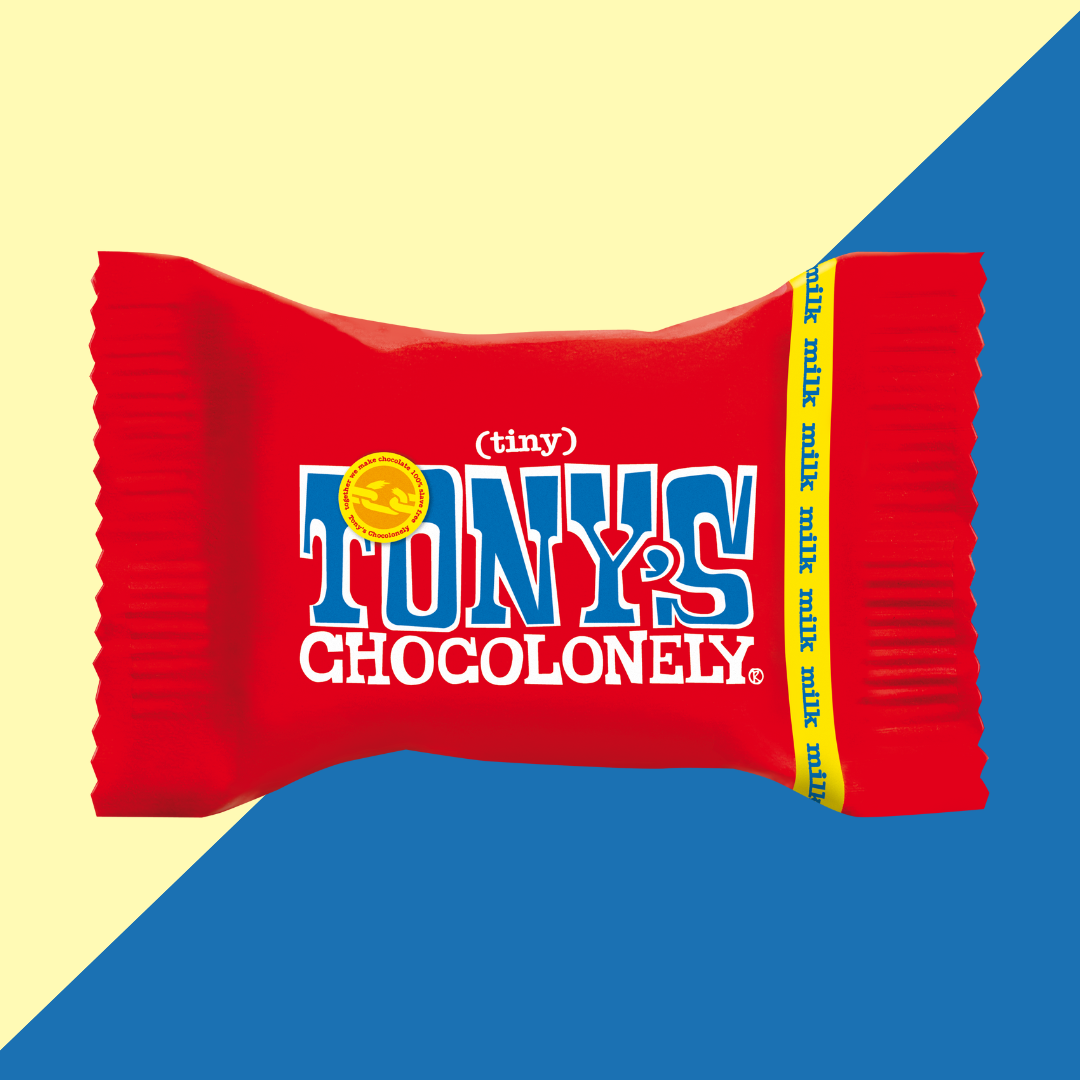 Tiny Tony's Chocolonely milk Chocolate | J&J Vending SF Office Snacks and Beverage Delivery Service