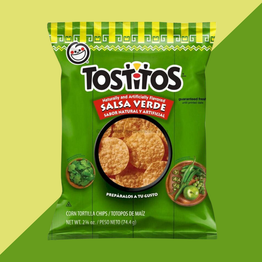 Tostitos Verde Salsa XVL| J&J Vending SF Office Snacks and Beverage Delivery Service
