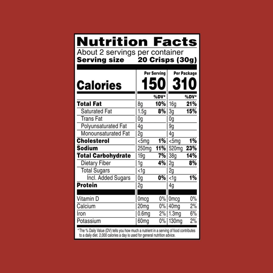 Cheez'It Snap'd Double Cheese Crackers Nutrition Facts | J&J Vending SF Office Snacks and Beverage Delivery Service  Edit alt text