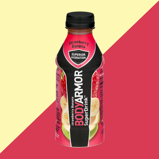 Body Armor Strawberry Banana Sports Super Drink | J&J Vending SF Office Snacks and Beverage Delivery Service
