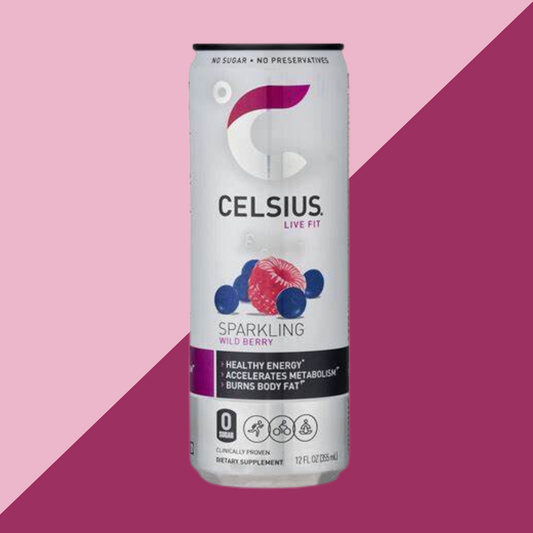 Celsius Sparkling Wild Berry Energy Drink | J&J Vending SF Office Snacks and Beverage Delivery Service