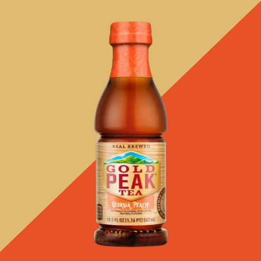 Gold Peak Real Brewed Peach Tea | J&J Vending SF Office Snacks and Beverage Delivery Service