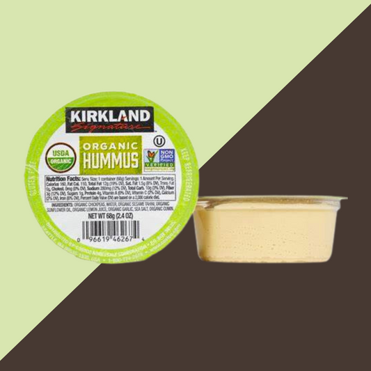 Kirkland Organic Hummus Single | J&J Vending SF Office Snacks and Beverage Delivery Service