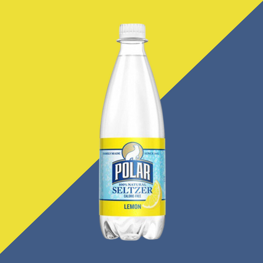 Polar Seltzer Sparking Water Lemon | J&J Vending SF Office Snacks and Beverage Delivery Service