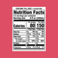 Snapple Watermelon Lemonade Juice Nutrition Facts | J&J Vending SF Office Snacks and Beverage Delivery Service