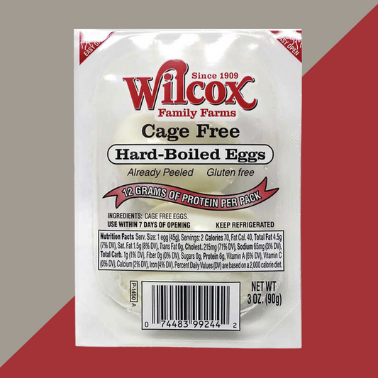 Wilcox Hard Boiled Eggs 2pk | J&J Vending SF Office Snacks and Beverage Delivery Service