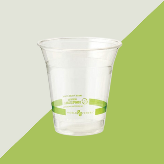 World Centric 12oz Cold Cups Compostable | San Francisco Bay Area Office Coffee Delivery Service
