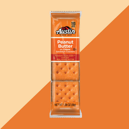 Austin Peanut Butter and Cheese Crackers | J&J Vending SF Office Pantry Snacks and Beverage Delivery Service