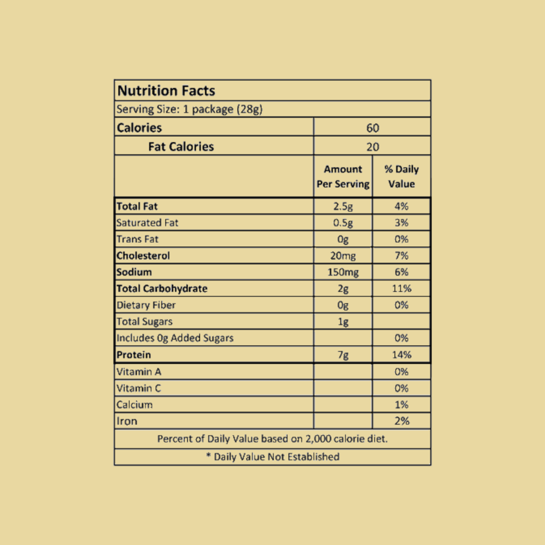 Big Fork Craft Pork Stick Maple & Pepper Jerky Snack Nutrition Facts | J&J Vending SF Office Pantry Snacks and Beverage Delivery Service