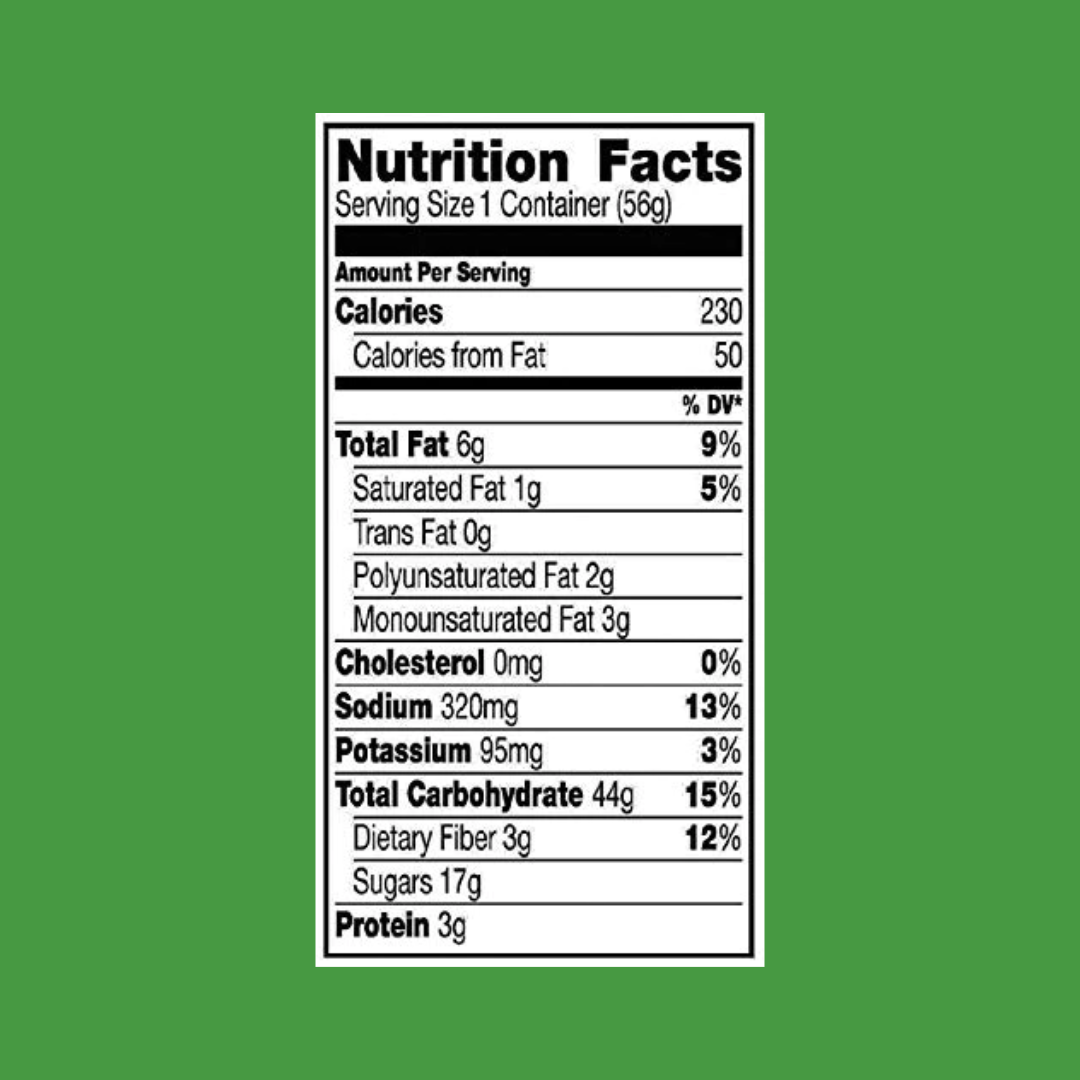 Cinnamon Toast Crunch To-Go Cereal Cup Nutrition Facts | J&J Vending SF Office Pantry Snacks and Beverage Delivery Service