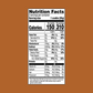 Grandma's Oatmeal Raisin Cookies Nutrition Facts | J&J Vending SF Office Pantry Snacks and Beverage Delivery Service