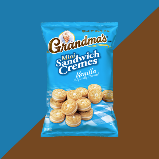 Grandma's Mini Sandwich Cremes Vanilla | J&J Vending SF Office Pantry Snacks and Beverage Delivery Service