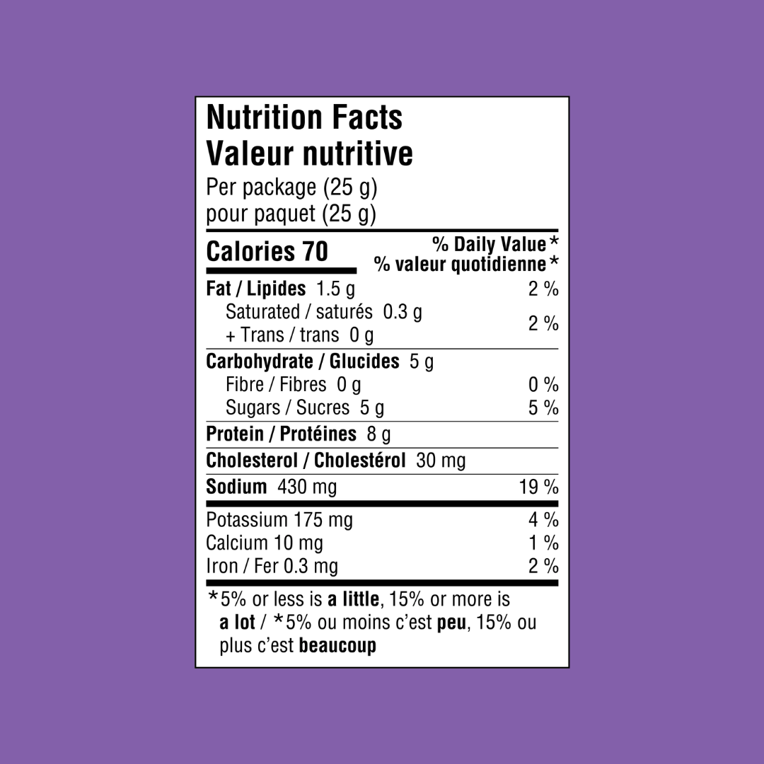 Jack Link's Beef Jerky Teriyaki Snacks Nutrition Facts | J&J Vending SF Office Pantry Snacks and Beverage Delivery Service
