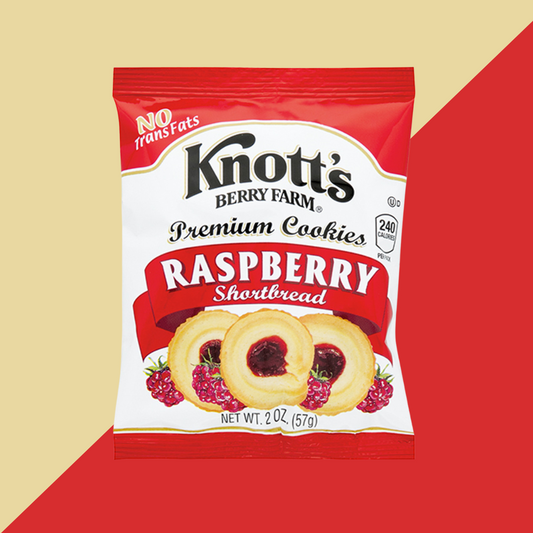 Knott's Berry Farm Premium Cookies Raspberry Shortbread | J&J Vending SF Office Pantry Snacks and Beverage Delivery Service