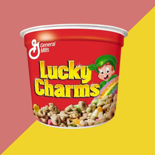 Lucky Charms Cereal To-Go Cup | J&J Vending SF Office Pantry Snacks and Beverage Delivery Service