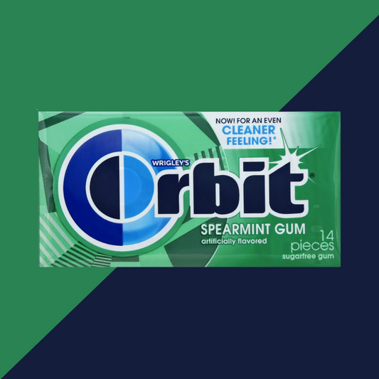 Orbit Spearmint Gum | J&J Vending SF Office Pantry Snacks and Beverage Delivery Service