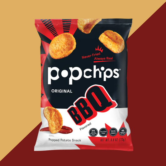 Popchips BBQ Potato Chips | J&J Vending SF Office Pantry Snacks and Beverage Delivery Service