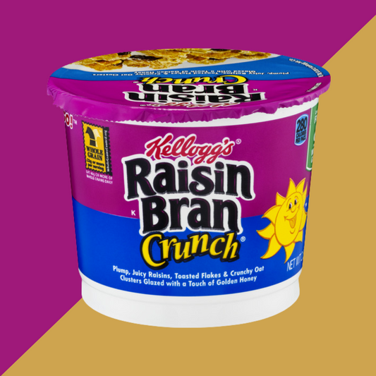 Raisin Bran Crunch Cereal Cup To-Go | J&J Vending SF Office Pantry Snacks and Beverage Delivery Service