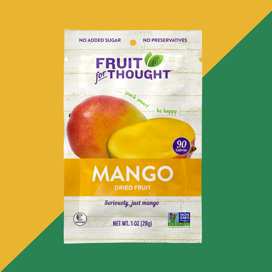 Sigona Fruit For Thought Organic Dried Mango Snack | J&J Vending SF Office Pantry Snacks and Beverage Delivery Service