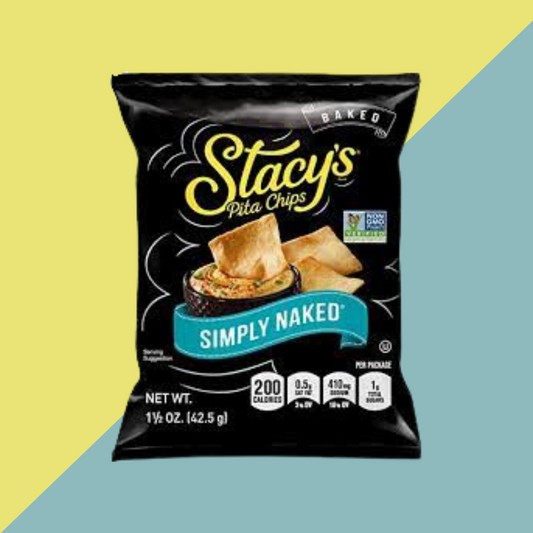 Stacy's Baked Pita Chips Simply Naked | J&J Vending SF Office Pantry Snacks and Beverage Delivery Service