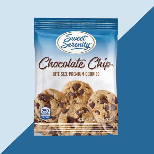 Sweet Serenity Chocolate Chip Bite Size Cookies | J&J Vending SF Office Pantry Snacks and Beverage Delivery Service