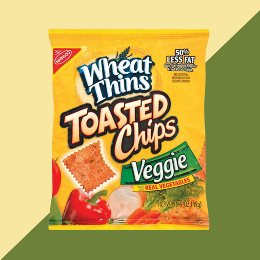 Wheat Thins Toasted Chips Veggie Flavor | J&J Vending SF Office Pantry Snacks and Beverage Delivery Service