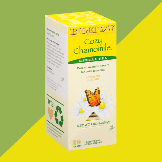 Bigelow Cozy Chamomile Herbal Tea 28ct | J&J Vending SF Office Snack and Beverage Delivery Service