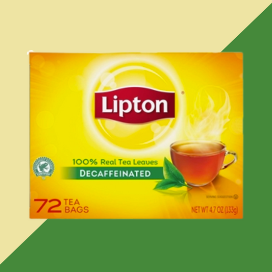 Lipton Decaf Tea Bags 72ct | J&J Vending SF Office Snack and Beverage Delivery Service