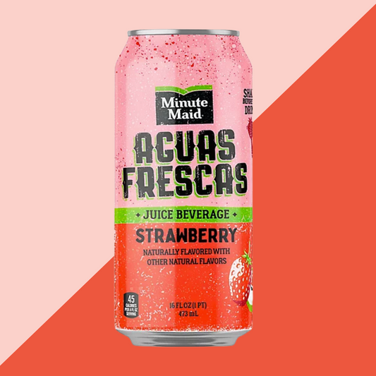 Minute Maid Aguas Frescas Strawberry Juice | J&J Vending SF Office Snack and Beverage Delivery Service