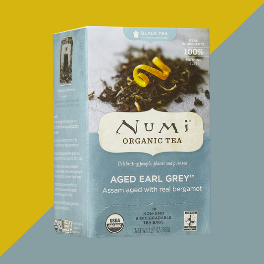 Numi Organic Tea Aged Earl Grey Tea 18ct | J&J Vending SF Office Snack and Beverage Delivery Service