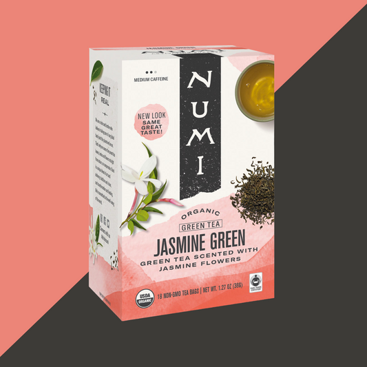 Numi Organic Green Jasmine Tea 18ct | J&J Vending SF Office Snack and Beverage Delivery Service