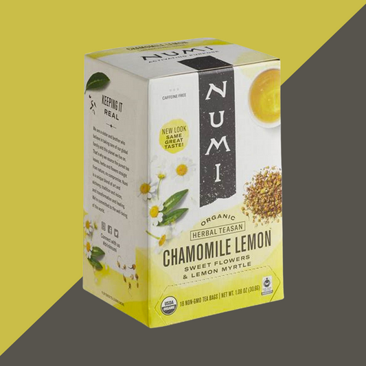 Numi Organic Chamomile Lemon Herbal Tea 18ct | J&J Vending SF Office Snack and Beverage Delivery Service