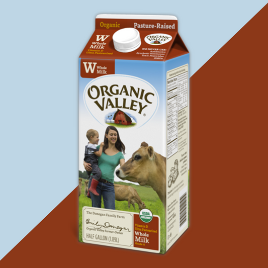 Organic Valley Whole Milk | J&J Vending SF Office Snacks and Beverage Delivery Service