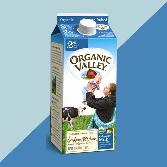 Organic Valley Reduced Fat 2% Milk | J&J Vending SF Office Snacks and Beverage Delivery Service