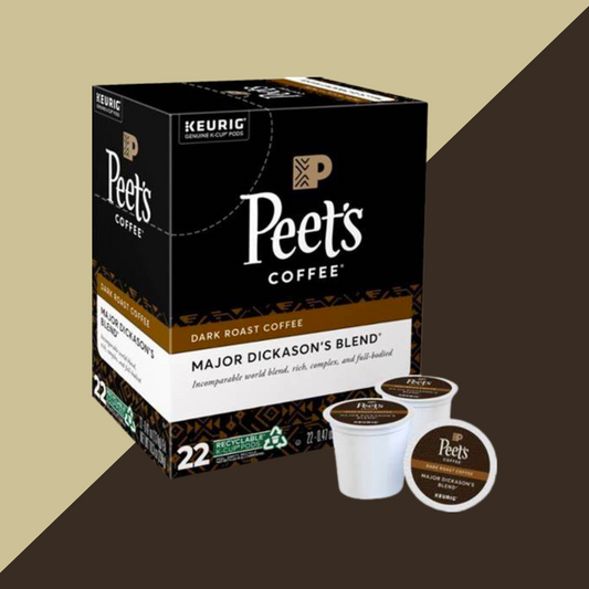 Peet's Coffee Major Dickason's Blend Kcups 22ct | J&J Vending SF Office Snack and Beverage Delivery Service