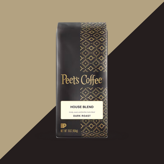 SF Office Coffee Delivery Service | Peets Coffee House Blend Whole Bean Coffee