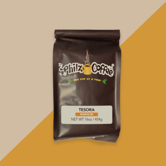 SF Office Coffee Delivery | Philz Tesora Whole Bean Coffee 1lb Bag