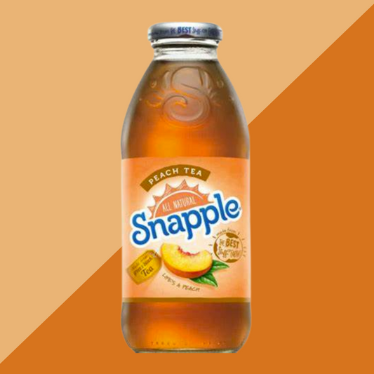Snapple Peach Tea Juice | J&J Vending SF Office Snack and Beverage Delivery Service