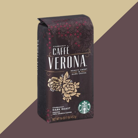 SF Office Coffee Delivery Service | Starbucks Whole Bean Coffee Caffee Verona 1lb Bag