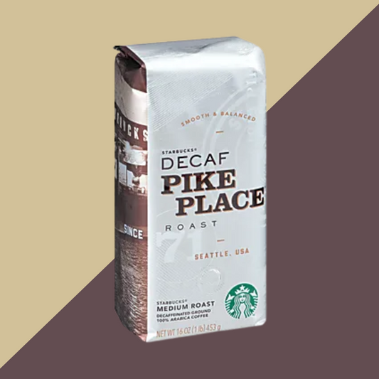 Starbucks Pikes Place Decaf Whole Bean Coffee 1lb Bag